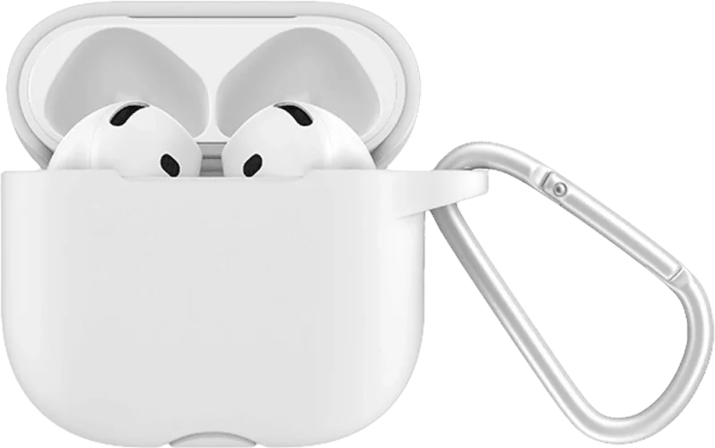 Чохол Keephone Airpods 4 Liquid Silicone Case White (KPSILIAIR4WH)