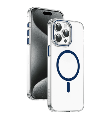 Чехол Keephone Aurora MagSafe Case for 15 Blue (MC-0134ip15blu)