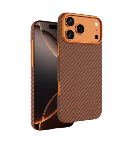 Чохол Keephone Kevilar DIAGO MagSafe Case for 17 Pro Max Cosmic Orange (KPKVLM17PMOR)