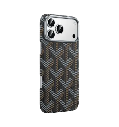 Чохол Keephone KEVLAR PRAGUE MagSafe Case for 17 Pro Max Meteor (KPKVPG17PMMT)