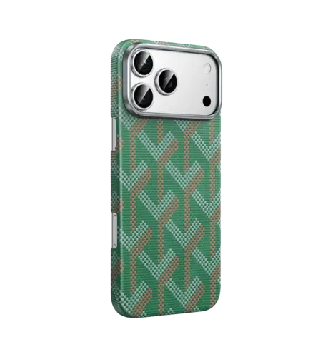 Чохол Keephone KEVLAR PRAGUE MagSafe Case for 17 Pro Max Moss (KPKVPG17PMMO)