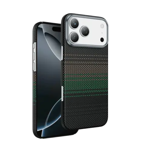 Чохол Keephone KEVLAR SEANOVA MagSafe Case for 17 Pro Aurora (KPKVSE17PAU)