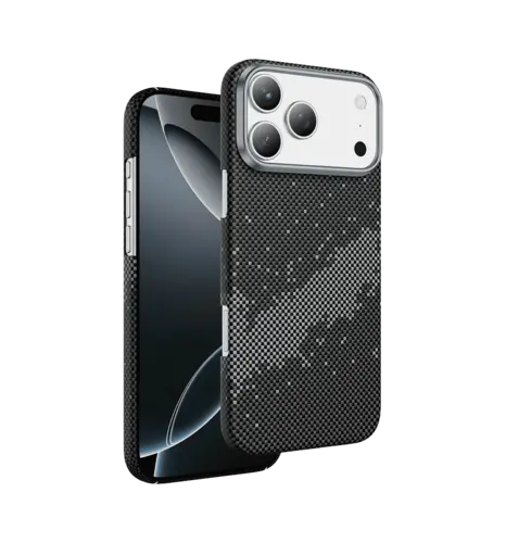 Чохол Keephone KEVLAR SWEDEN MagSafe Case for 17 Pro Max Blue (KPKVSE17PMSL)