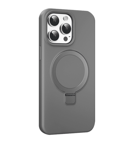 Чохол Keephone Magi Pro Liquid Silicone MagSafe Case for 15 Pro Max Grey (MC-0102ip15pmgry)