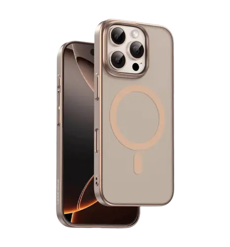 Чохол Keephone SkinGrip Case for 16 Pro Desert Titanium (KPSKG16PTGY)