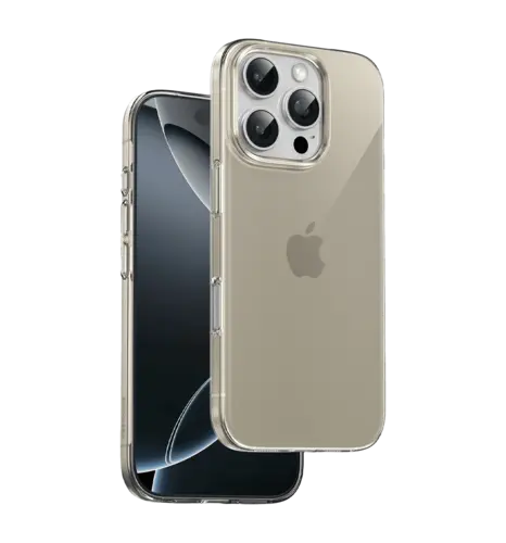 Чохол Keephone X-Crystal Case for 16 Pro Natural Titanium (KPX-CS16PTGY)