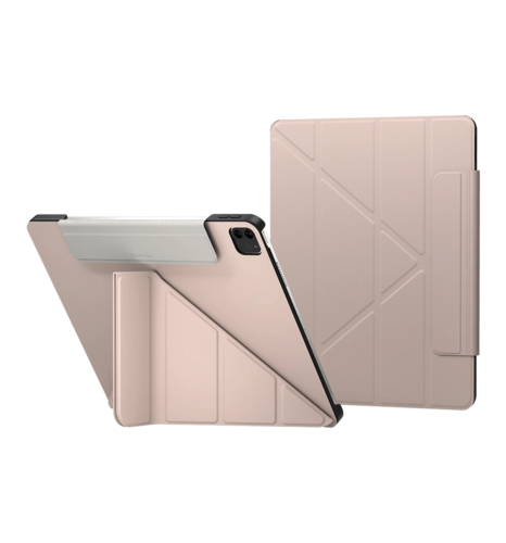Чехол-книга Switcheasy Origami iPad Pro 12.9" (2021~2018) Pink Sand (GS-109-176-223-182)