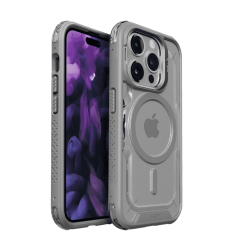 Чехол Laut Crystal MATTER для iPhone 15 Pro MagSafe Grey(L_IP23B_CM4_GY)