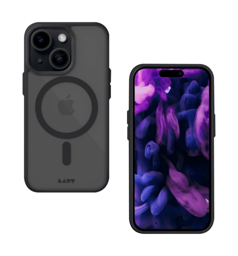 Чохол Laut HUEX PROTECT MagSafe IMPKT Cell Technology iPhone 15 Black (L_IP23A_HPT_BK)