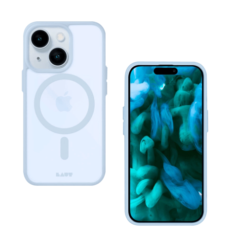 Чохол Laut HUEX PROTECT MagSafe IMPKT Cell Technology iPhone 15 Light Blue (L_IP23A_HPT_LB)