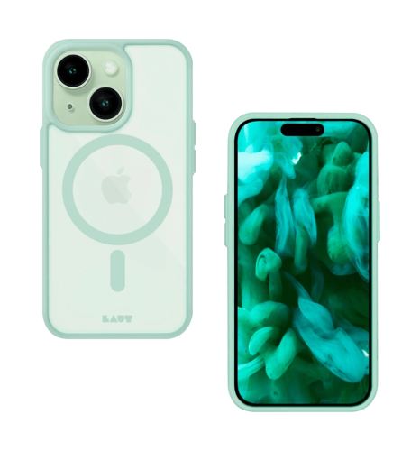 Чохол Laut HUEX PROTECT MagSafe IMPKT Cell Technology iPhone 15 Mint (L_IP23A_HPT_MT)
