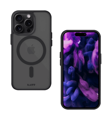 Чохол Laut HUEX PROTECT MagSafe IMPKT Cell Technology iPhone 15 Pro Black (L_IP23B_HPT_BK)