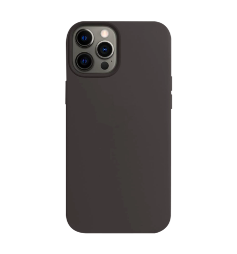 Чехол Monblan для iPhone 12 Pro Max Magnetic Silicone MagSafe (Black)