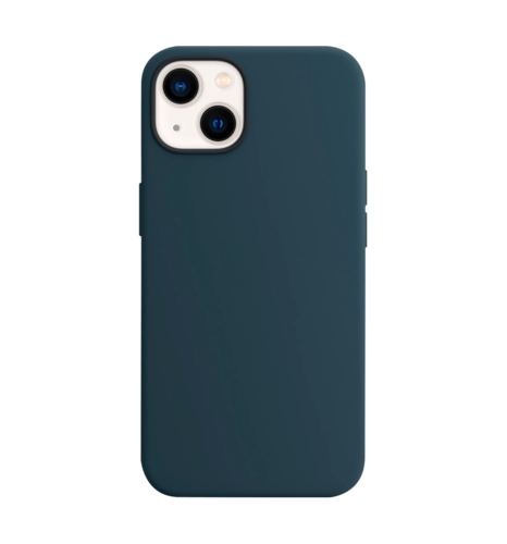 Чохол Monblan для iPhone 13 Magnetic Silicone MagSafe (Abyss Blue)