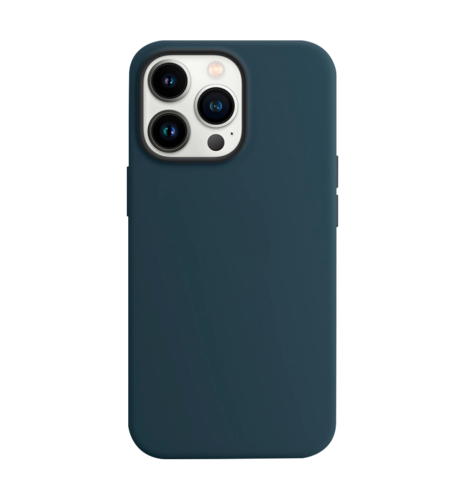 Чохол Monblan для iPhone 13 Pro Magnetic Silicone MagSafe (Abyss Blue)