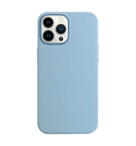 Чохол Monblan для iPhone 13 Pro Magnetic Silicone MagSafe (Blue Fog)