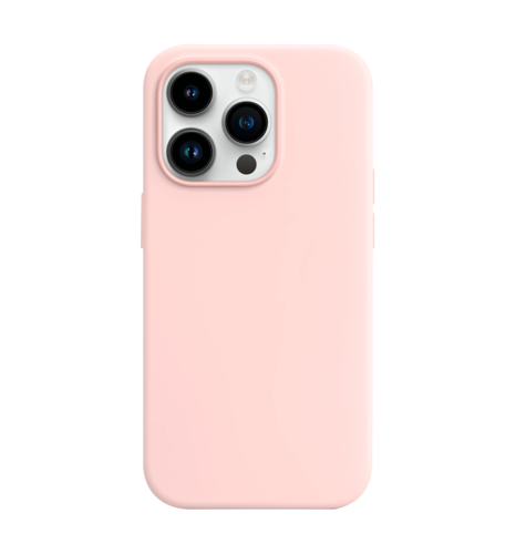 Чохол Monblan для iPhone 14 Pro Magnetic Silicone MagSafe (Chalk Pink)