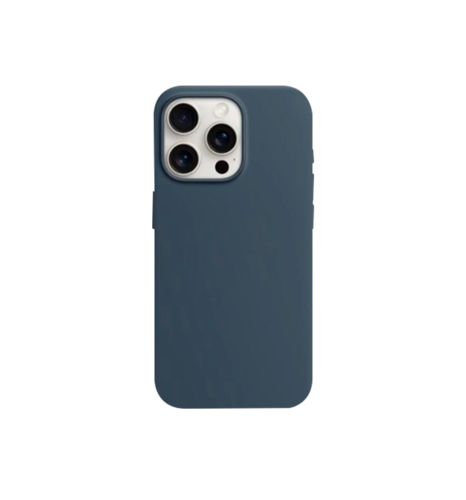 Чохол Monblan для iPhone 15 Pro Max Magnetic Silicone MagSafe Storm Blue