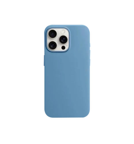 Чохол Monblan для iPhone 15 Pro Max Magnetic Silicone MagSafe Winter Blue