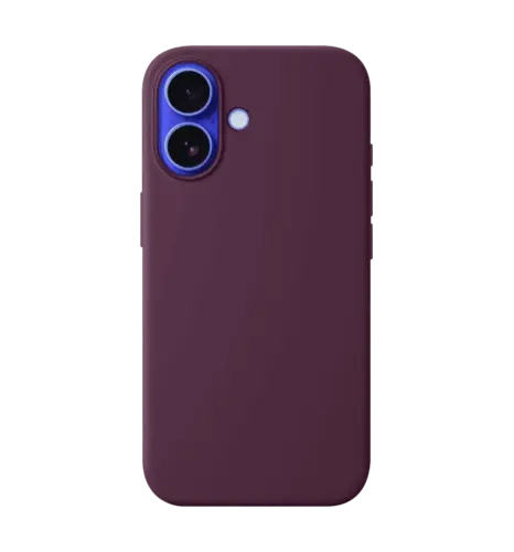 Чохол Monblan для iPhone 16 Magnetic Silicone (Plum)