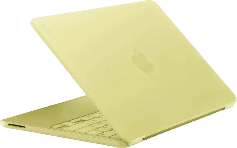 Чохол-накладка LAUT HUEX для 13" MacBook Neo, полікарбонат, жовтий (L_MBN_HX_Y)