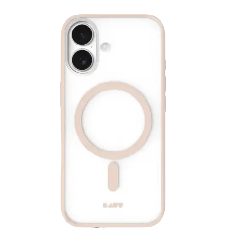 Чохол-накладка LAUT HUEX PROTECT MagSafe для iPhone 17 (Beige Gold)