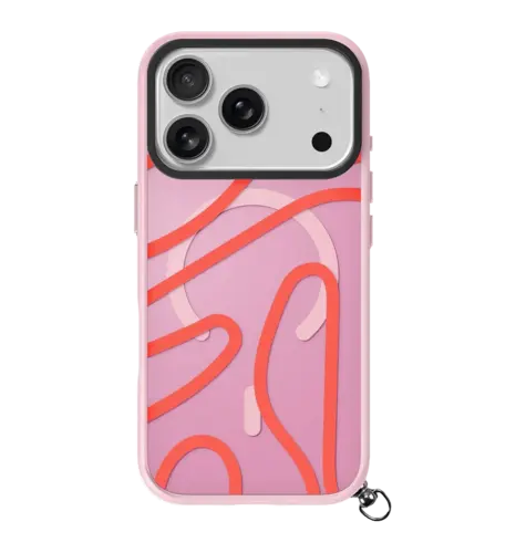 Чохол-накладка LAUT KEYKO POP for iPhone 17 Pro Max MagSafe Pink (L_IP25D_KP_P)