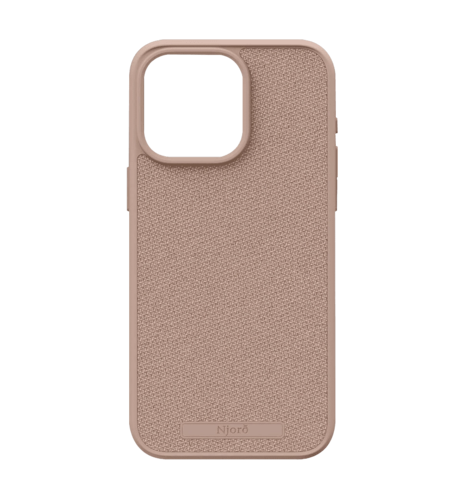 Чохол Njord Fabric MagSafe Case Pink Sand for iPhone 15 Pro (NA53FA12)