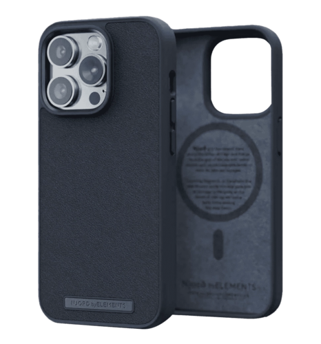 Чохол Njord Genuine Leather MagSafe Case Black for iPhone 14 Pro Max (NA44GL00U)