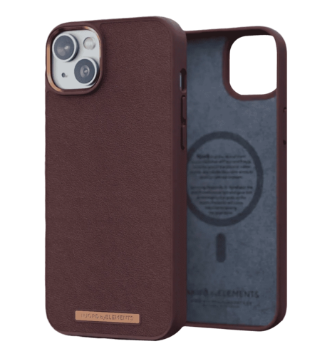 Чохол Njord Genuine Leather MagSafe Case Dark Brown for iPhone 14 Pro (NA43GL05U)