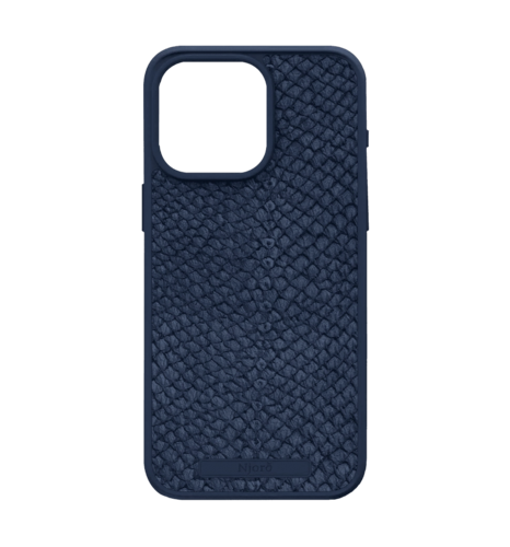 Чохол Njord Salmon Leather MagSafe Case Petrol Blue for iPhone 15 Pro Max (NA54SL01)