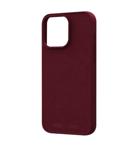 Чохол Njord Suede MagSafe Case Crimson Red for iPhone 15 Pro Max (NA54SU11)