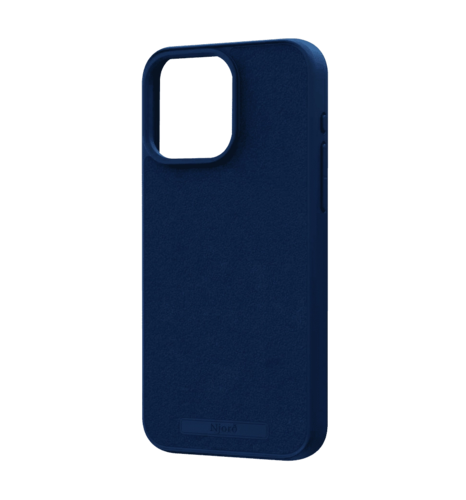 Чохол Njord Suede MagSafe Case Navy Blue for iPhone 15 Pro (NA53SU01)