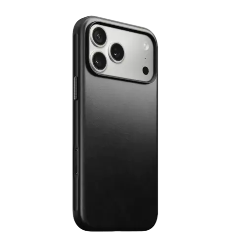 Чохол Nomad Modern Leather Horween Black for iPhone 17 Pro (NM014308858)