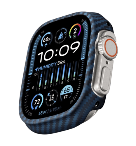 Чохол Pitaka Air Case Black/Blue for Apple Watch Ultra 2/Ultra 49mm (KW2302A)