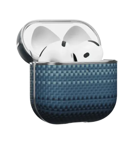 Чехол Pitaka Aramid Fiber Magnetic Moonrise for Airpods 4th Gen (APM2406)