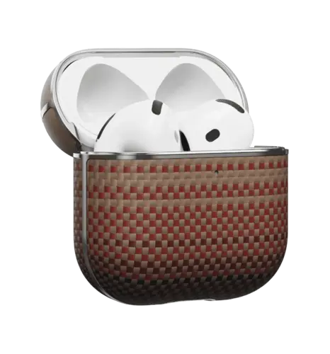 Чехол Pitaka Aramid Fiber Magnetic Sunset for Airpods 4th Gen (APM2405)