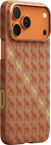 Чохол Pitaka Edge Ultra-Slim Case Happiness Rides Amber for iPhone 17 Pro Max (HR1701PM)