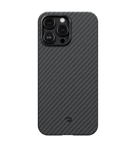 Чохол Pitaka MagEZ Case 3 Twill 1500D Black/Grey for iPhone 14 Pro (KI1401P)