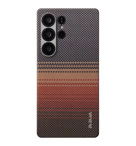 Чехол Pitaka Tactile Woven Case Sunset for Samsung Galaxy S25 Ultra (KS2503U)