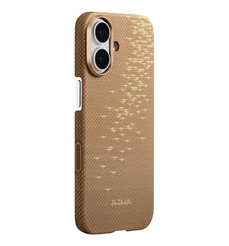 Чехол Pitaka Ultra-Slim Case Golden Glint for iPhone 17 (KI1701AG)