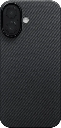 Чохол Pitaka Ultra-Slim Twill Black/Grey for iPhone 17 (KI1701)