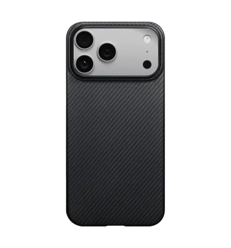 Чехол Pitaka Ultra-Slim Twill Black/Grey for iPhone 17 Pro (KI1701BP)