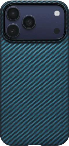 Чохол Pitaka Ultra-Slim Twill Blue/Grey for iPhone 17 Pro (KI1706BP)