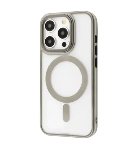 Чохол Proove Blur Case with Magnetic Ring iPhone 12/12 Pro (natural titanium) подарунок