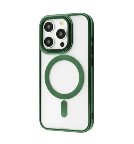Чехол Proove Blur Case with Magnetic Ring iPhone 16 Pro Max (green) подарок