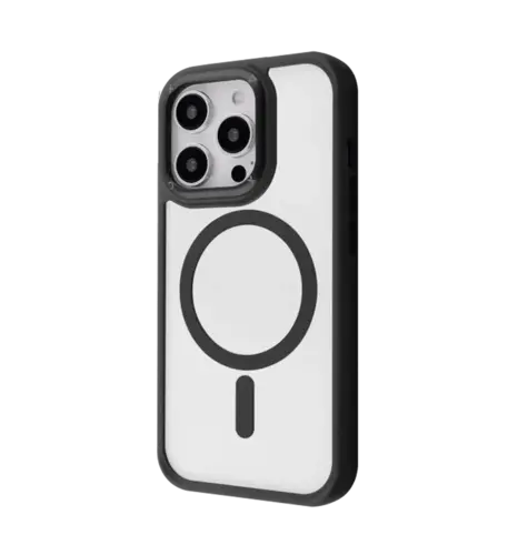 Чохол Proove Clear Essence Case with Magnetic Ring iPhone 15 Pro Max (black) подарунок