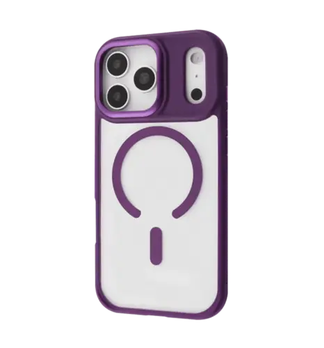 Чехол Proove Essence Case with Magnetic Ring iPhone 17 Pro (deep purple) подарок