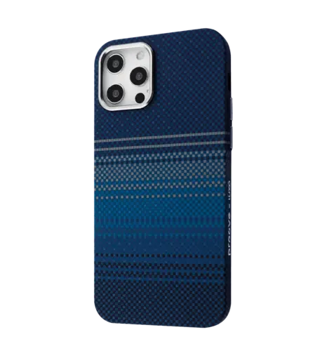 Чохол Proove Gleam Case with Magnetic Ring iPhone 12 Pro Max (blue stripes)