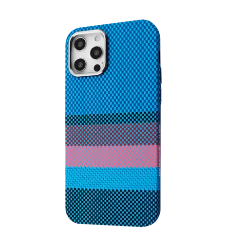 Чохол Proove Gleam Case with Magnetic Ring iPhone 12/12 Pro (blue borders)